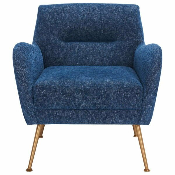 Safavieh Tilbrook Arm Chair, Navy & Gold ACH5203A